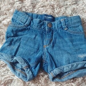 Old Navy Blue Casual Denim Shorts